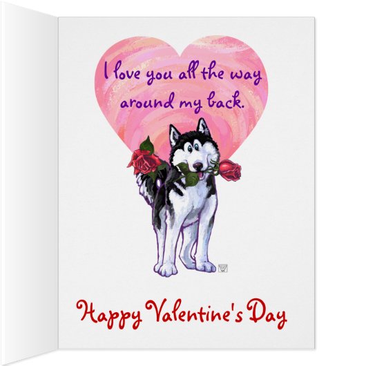 Husky Valentine's Day (Inside (Right))