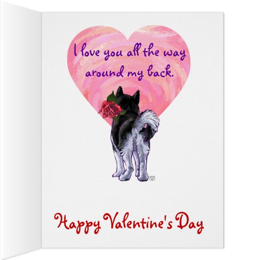 Husky Valentine's Day (Inside (Right))