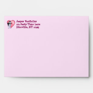 Husky Valentine's Day Envelope