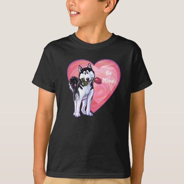Husky Valentine's Day T-Shirt (Front)