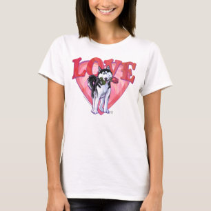 Husky Valentine's Day T-Shirt