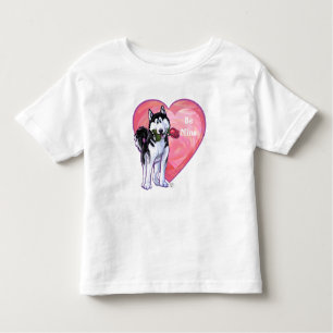 Husky Valentine's Day Toddler T-shirt