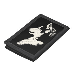 Husky Wallet Siberian Husky Malamute Wallet