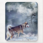 Husky - Winter Spirit Mousepad