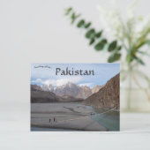 Hussaini Hanging Bridge Pakistan Postcard (Standing Front)