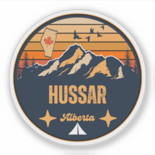Hussar, Alberta Sticker