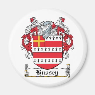 Hussey Family Crest Magnet