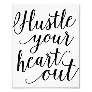 Hustle Art Print
