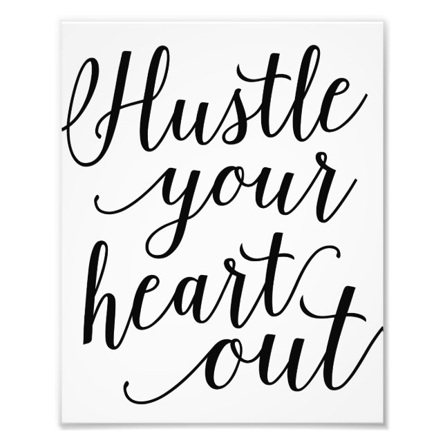 Hustle | Art Print (Front)
