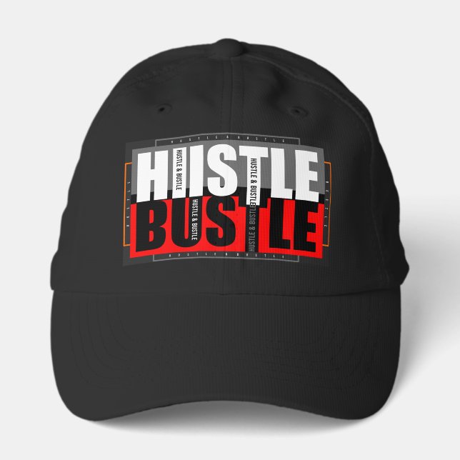 Hustle & Bustle  Performance Cap (Front)