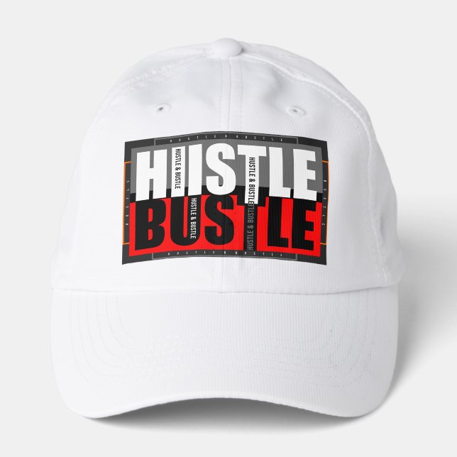 Hustle & Bustle  Performance Cap (Front)