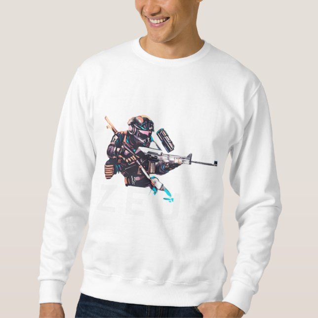 Hustle Harder T-Shirt Design Sweatshirt (Front)