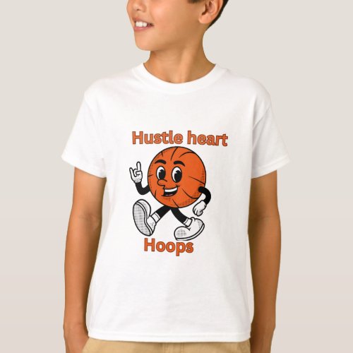 Hustle Heart HoopsT_Shirt T_Shirt