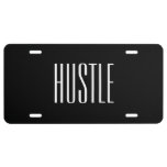 Hustle License Plate at Zazzle