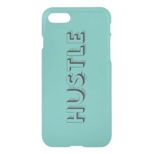 Hustle Modern Typography iPhone SE/8/7 Case