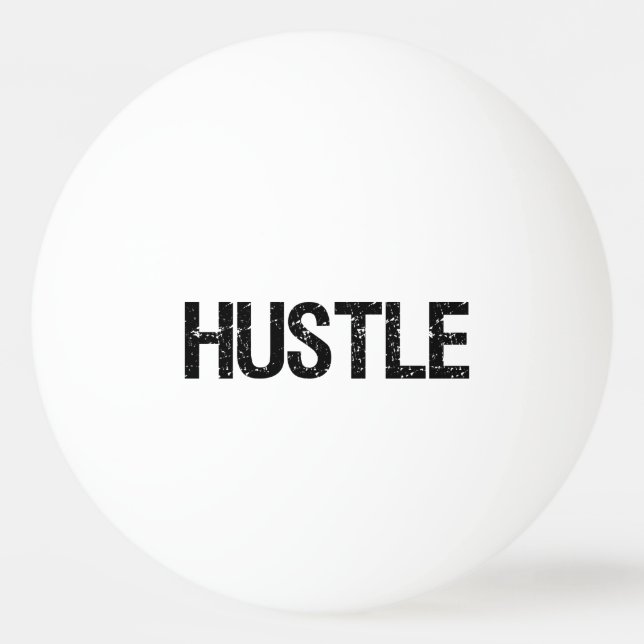 Hustle Ping Pong Ball (Front)