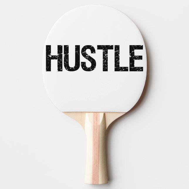 Hustle Ping Pong Paddle (Front)