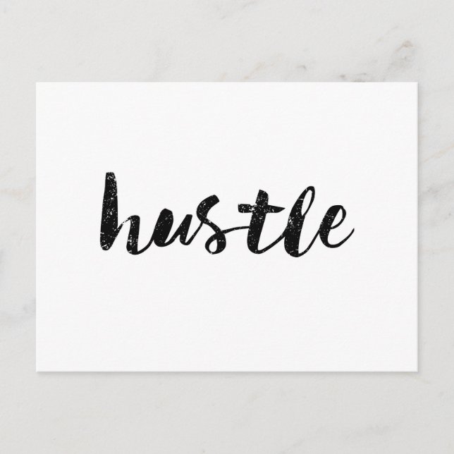 Hustle Postcard (Front)