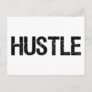 Hustle Postcard
