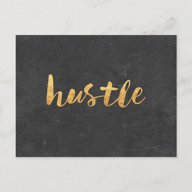 Hustle Postcard (Front)