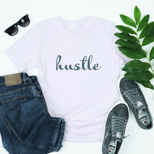 Hustle – Stay Focused, Stay Driven T-Shirt (Creator Uploaded)