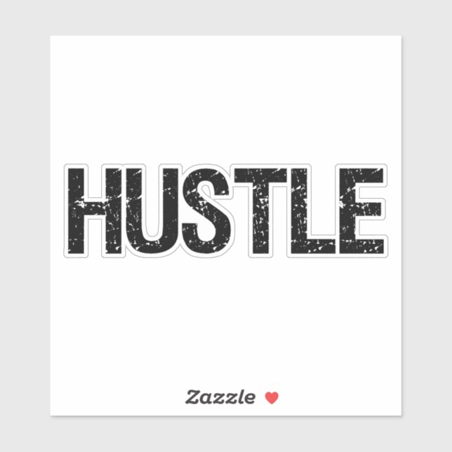 Hustle Sticker (Sheet)