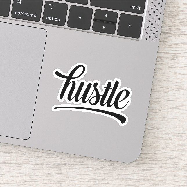 Hustle Sticker (Detail)
