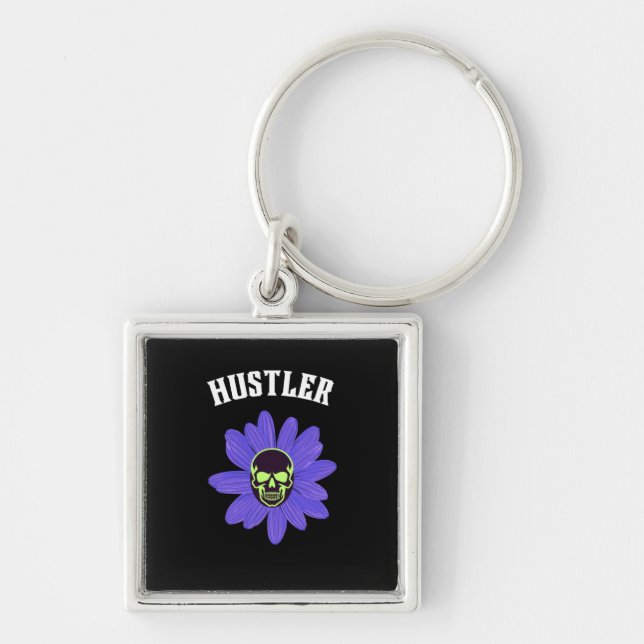 Hustler Keychain (Front)