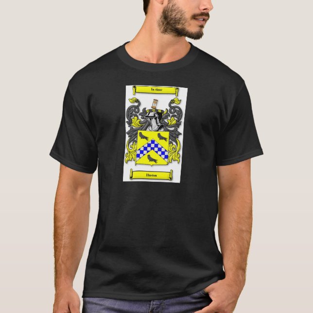 Huston Coat of Arms T-Shirt (Front)