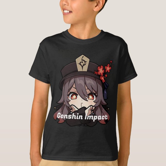 Hutao Genshin Impact Teen T-shirts (Front)