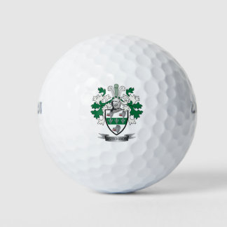 Hutchison Family Crest Coat of Arms Golf Balls