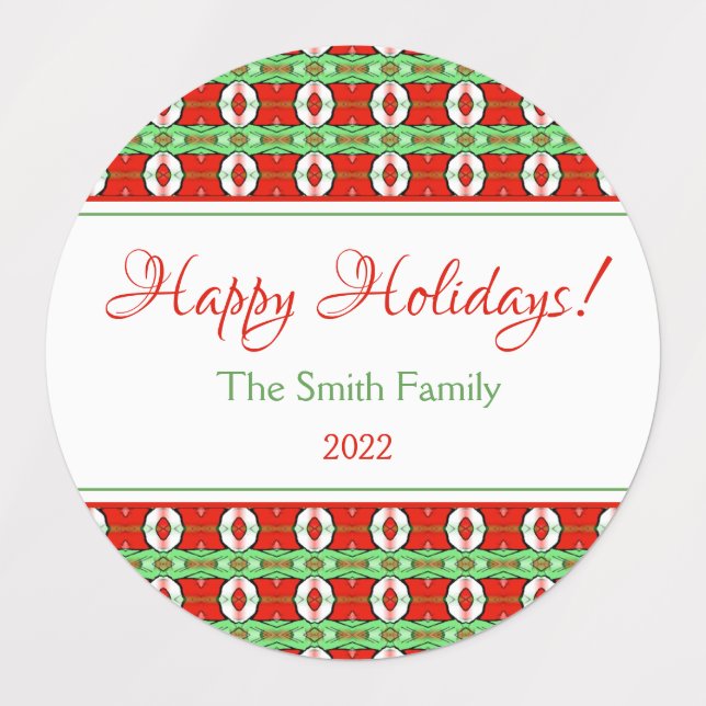 Huxley  labels (Design 1)