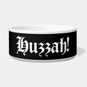Huzzah! {Medieval Typography} Bowl