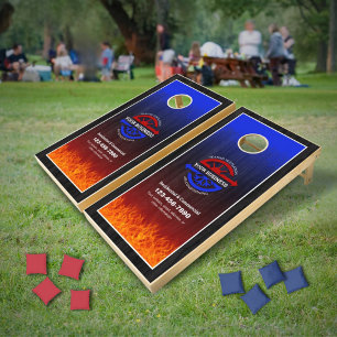 HVAC Business Cornhole Set