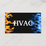 Hvac Heating And Air Conditioning Cooling  Business Card at Zazzle