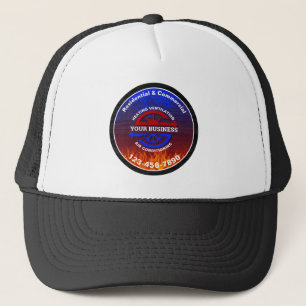 HVAC Heating and Air Conditioning Trucker Hat
