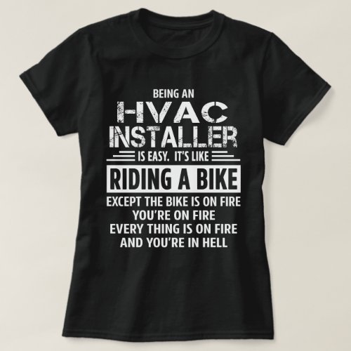 HVAC Installer T_Shirt