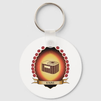 HVAC Mandorla Keychain