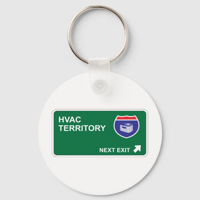 HVAC Next Exit Keychain (Front)