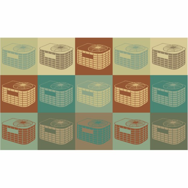 HVAC Pop Art Statuette (Front)