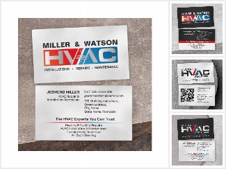 HVAC Services Business Cards