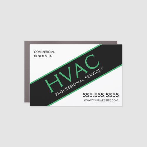 HVAC Services Car Magnet