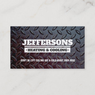 HVAC Slogans Business Cards