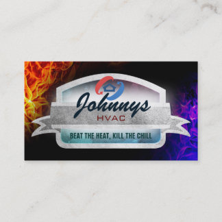 HVAC Slogans Business Cards
