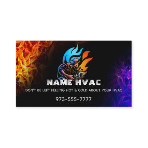 HVAC Slogans Business Cards