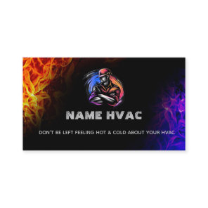 HVAC Slogans Business Cards