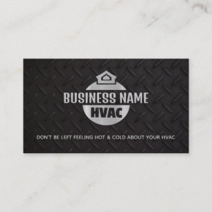 HVAC Slogans Business Cards