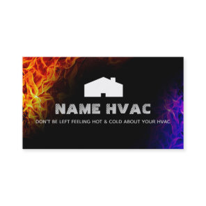 HVAC Slogans Business Cards