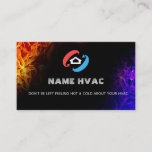HVAC Slogans Business Cards