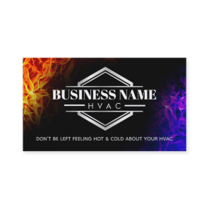 HVAC Slogans Business Cards